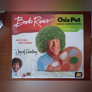 Bob Ross Chia Pet New In Box